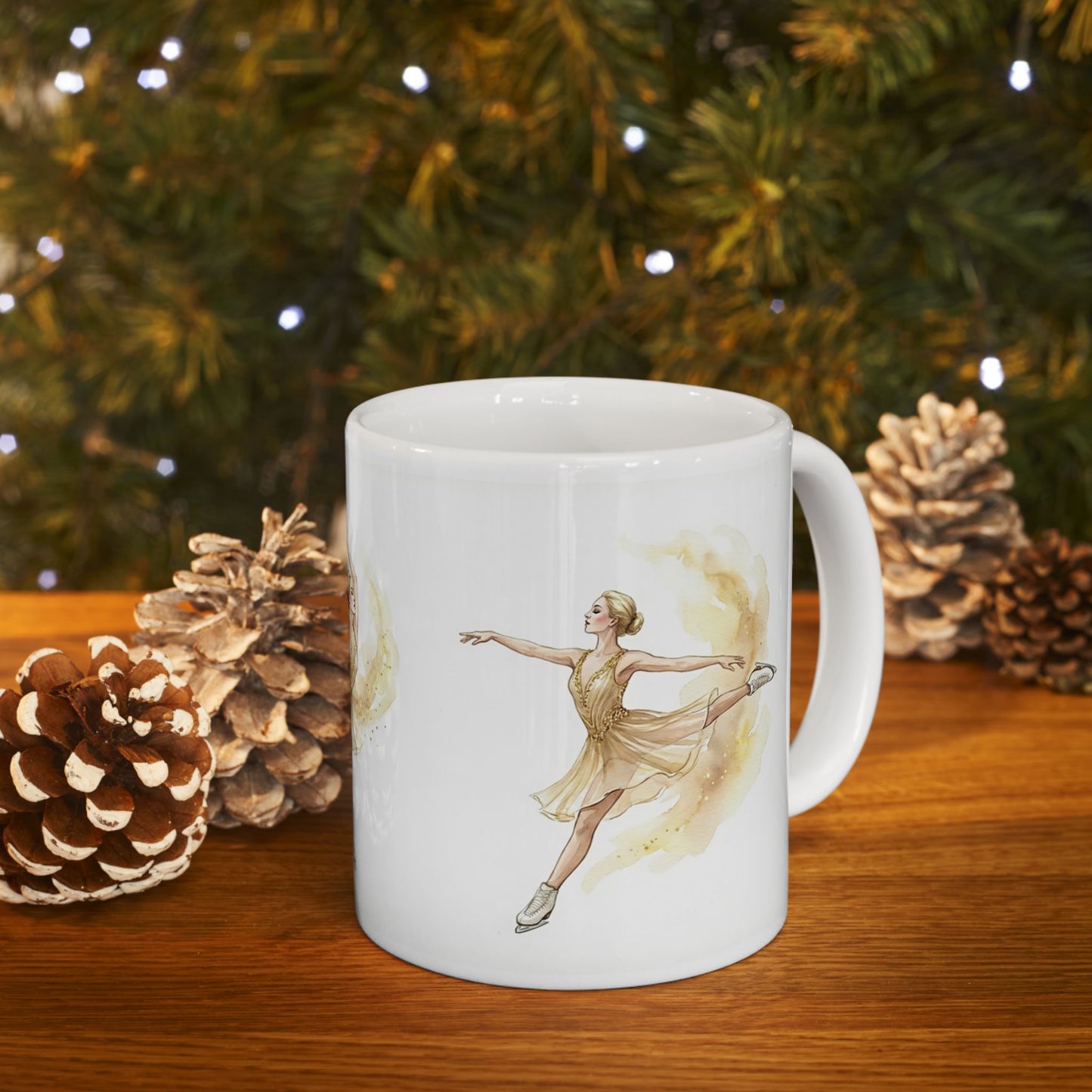 [MetDream Exclusive] "Golden Champion" Premium Watercolor Mug