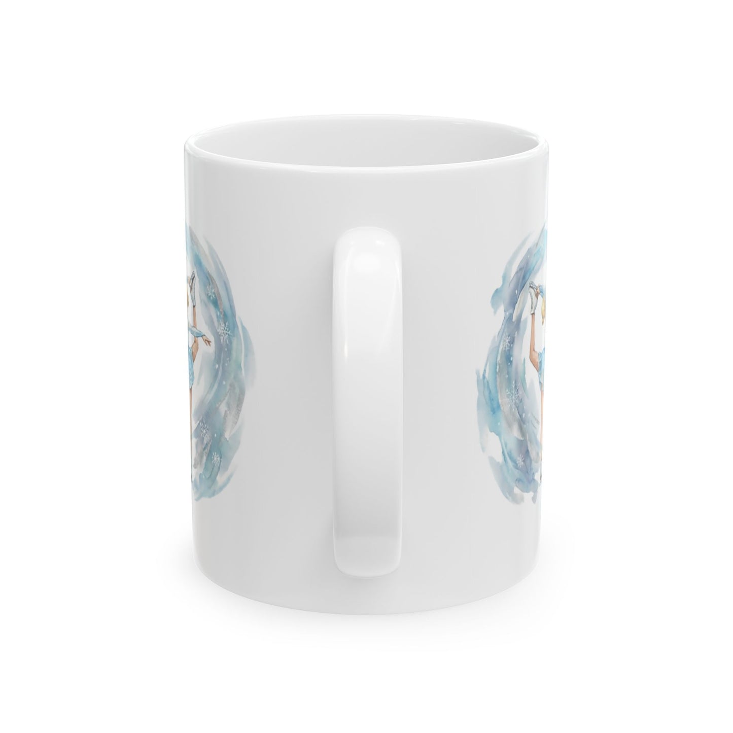 [MetDream Exclusive] "Crisp Morning Ice" Premium Watercolor Mug