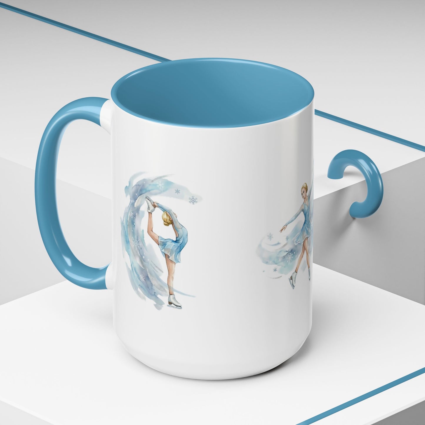 [MetDream Exclusive] "Crisp Morning Ice" Premium Two-Tone Accent Mug