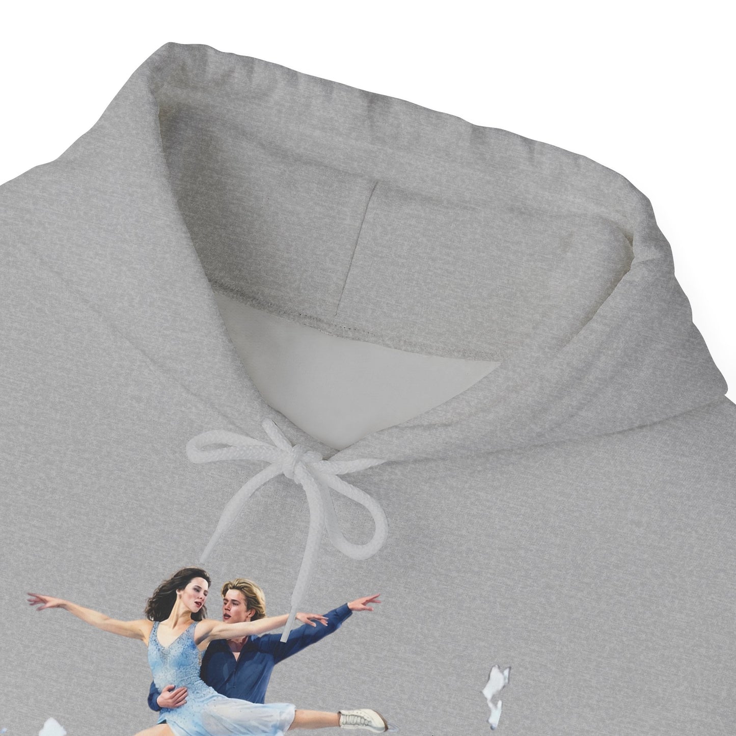 [MetDream Official] "Grace on Ice" Watercolor Figure Skating Premium Hoodie