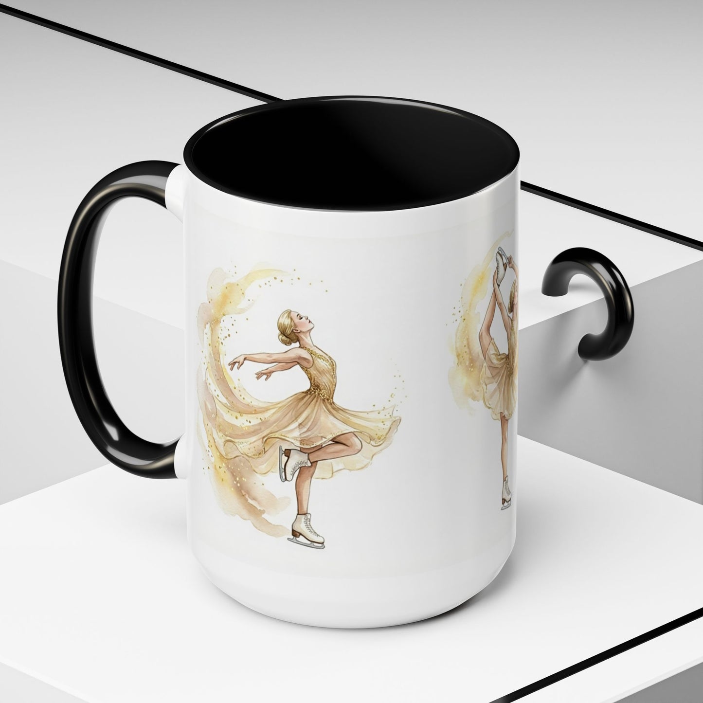 [MetDream Exclusive] "Golden Champion" Premium Two-Tone Accent Mug