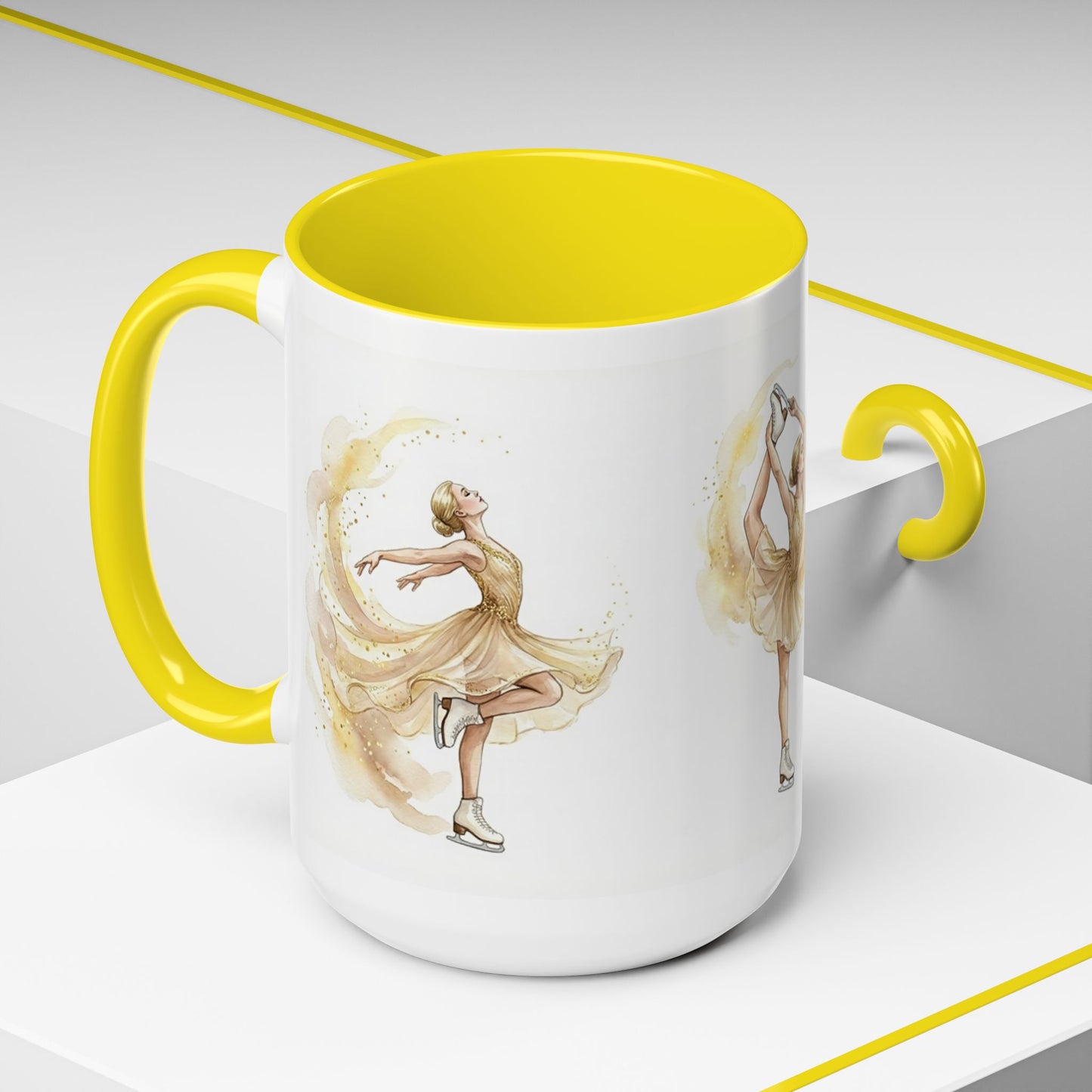 [MetDream Exclusive] "Golden Champion" Premium Two-Tone Accent Mug