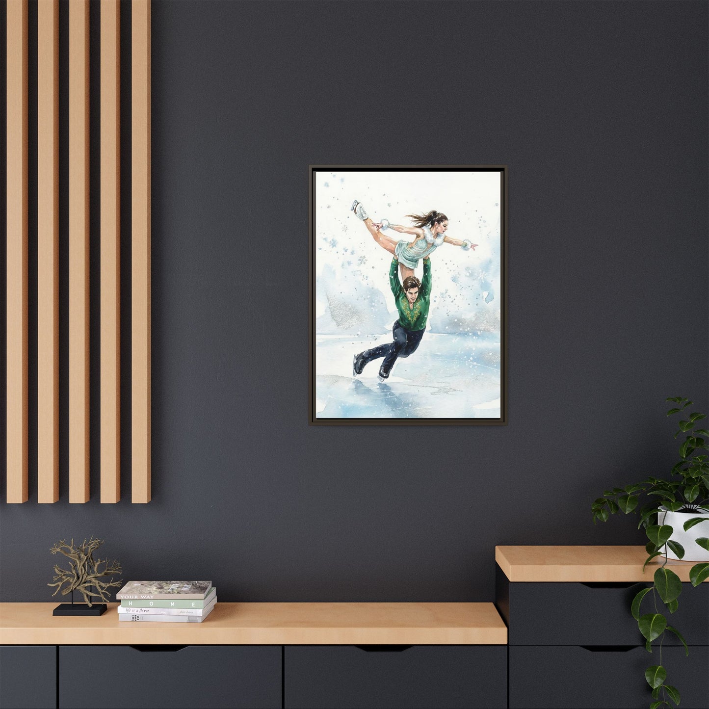 [MetDream Exclusive] "Winter Symphony" Premium Framed Canvas