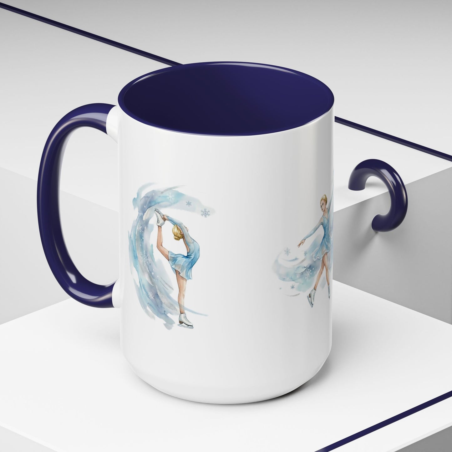 [MetDream Exclusive] "Crisp Morning Ice" Premium Two-Tone Accent Mug