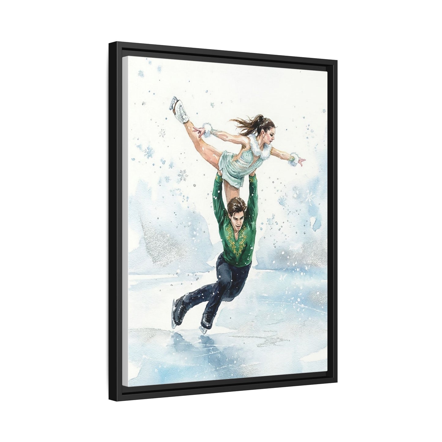 [MetDream Exclusive] "Winter Symphony" Premium Framed Canvas