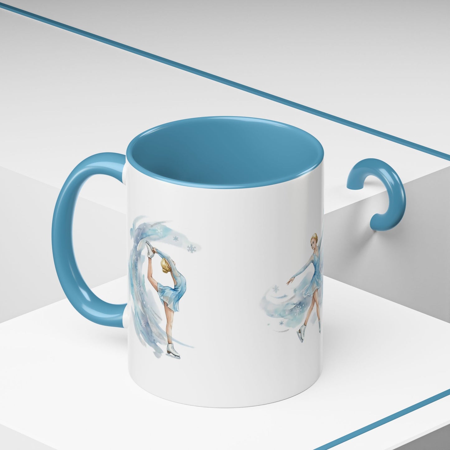 [MetDream Exclusive] "Crisp Morning Ice" Premium Two-Tone Accent Mug