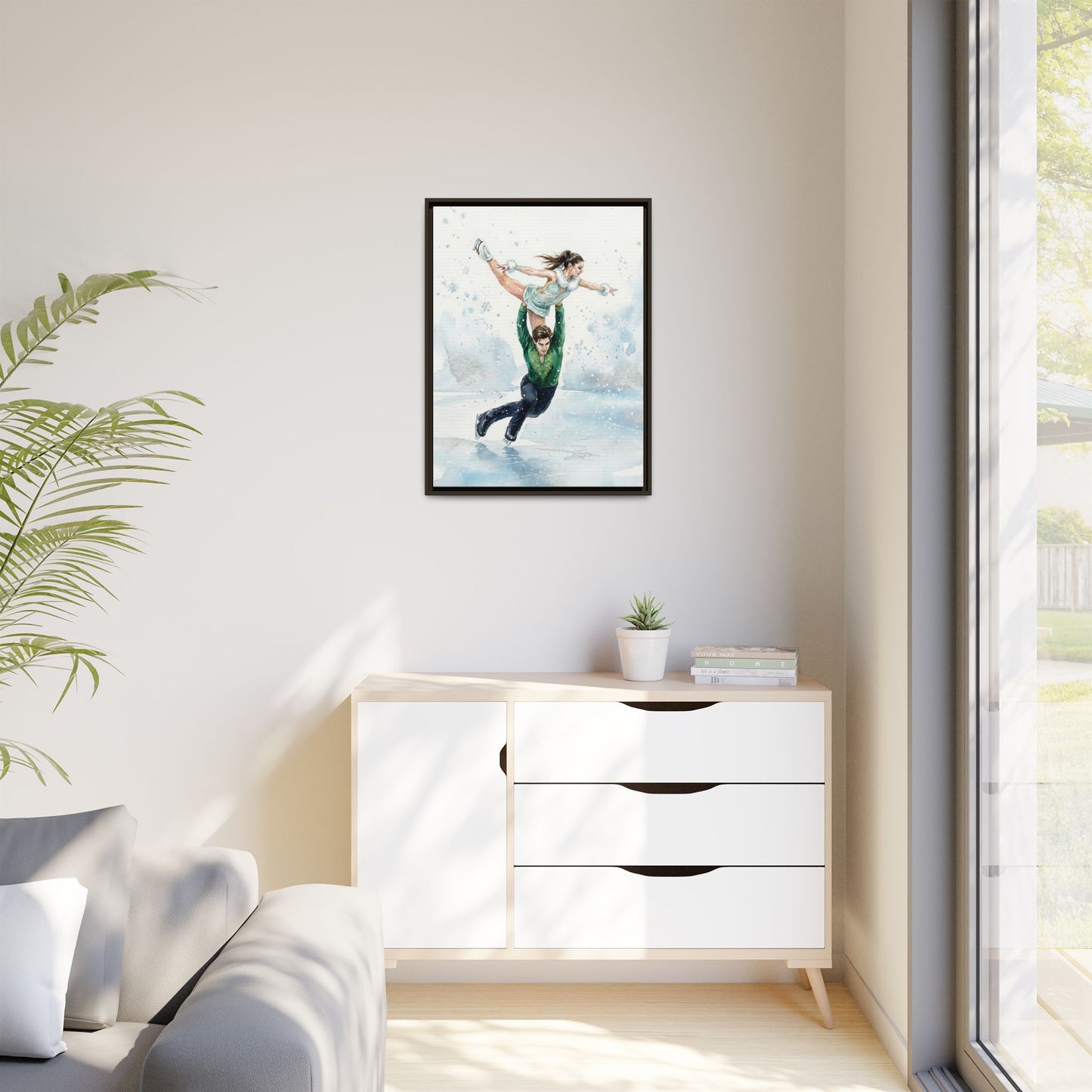 [MetDream Exclusive] "Winter Symphony" Premium Framed Canvas