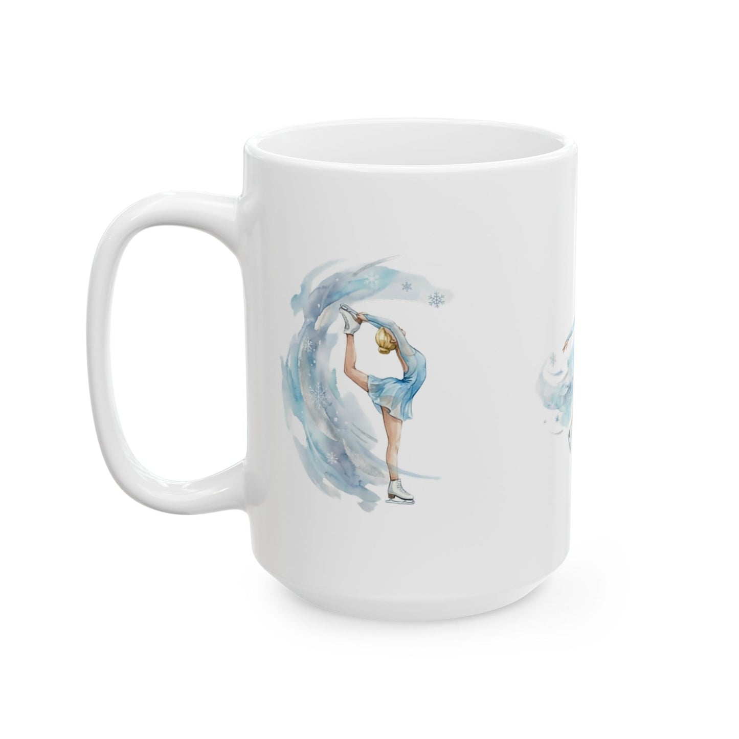 [MetDream Exclusive] "Crisp Morning Ice" Premium Watercolor Mug