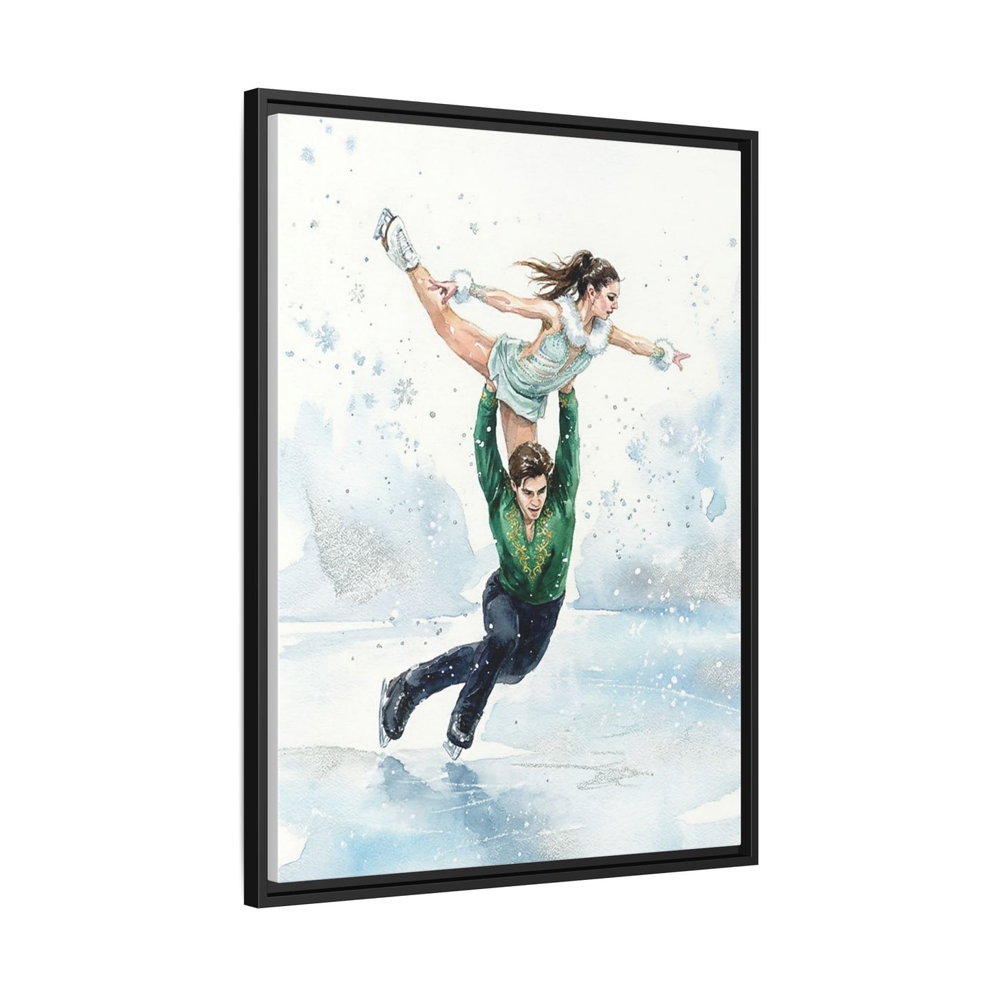 [MetDream Exclusive] "Winter Symphony" Premium Framed Canvas