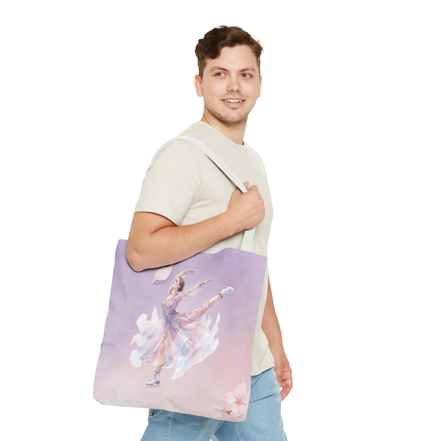 [MetDream Exclusive] "Spring Ice Waltz" Premium All-Over Print Tote Bag