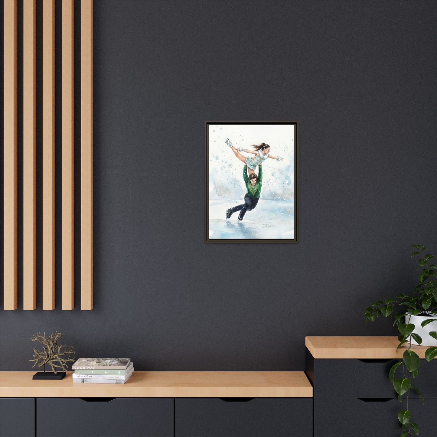 [MetDream Exclusive] "Winter Symphony" Premium Framed Canvas