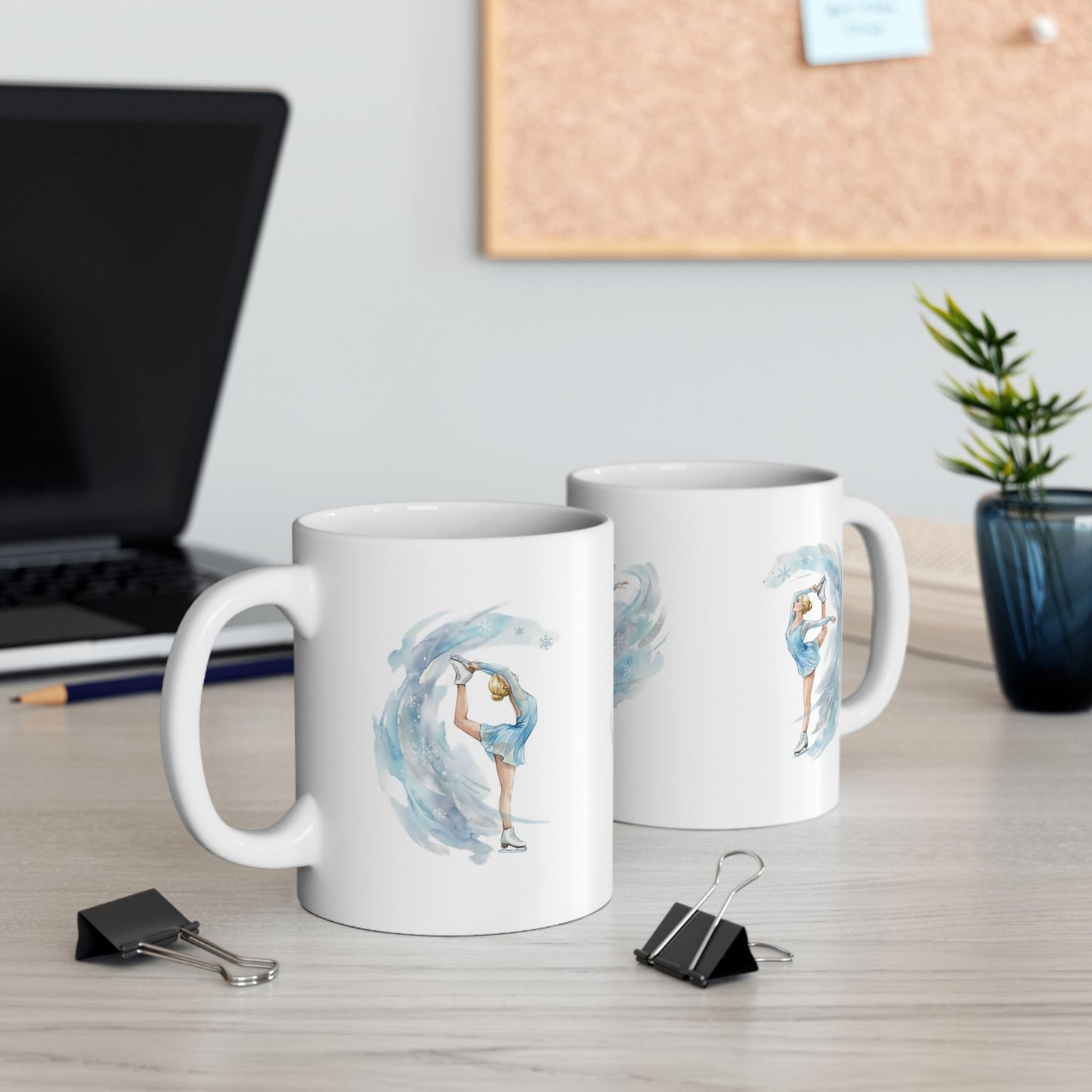[MetDream Exclusive] "Crisp Morning Ice" Premium Watercolor Mug
