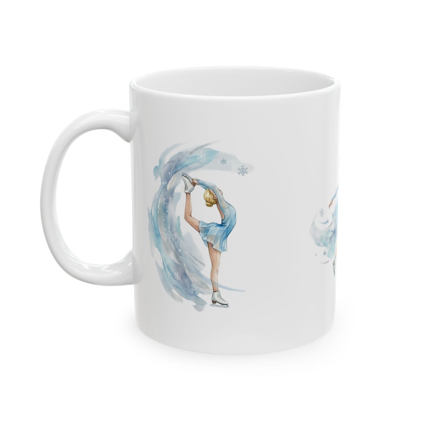 [MetDream Exclusive] "Crisp Morning Ice" Premium Watercolor Mug