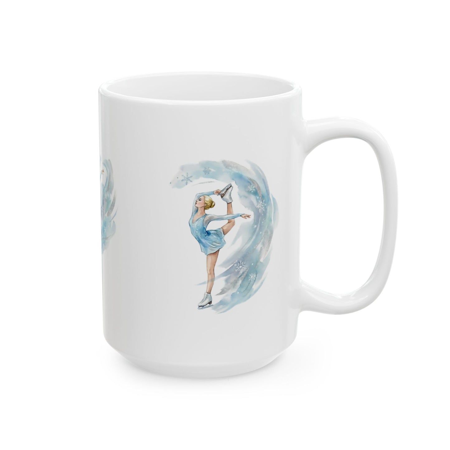 [MetDream Exclusive] "Crisp Morning Ice" Premium Watercolor Mug