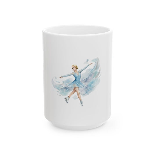 [MetDream Exclusive] "Crisp Morning Ice" Premium Watercolor Mug