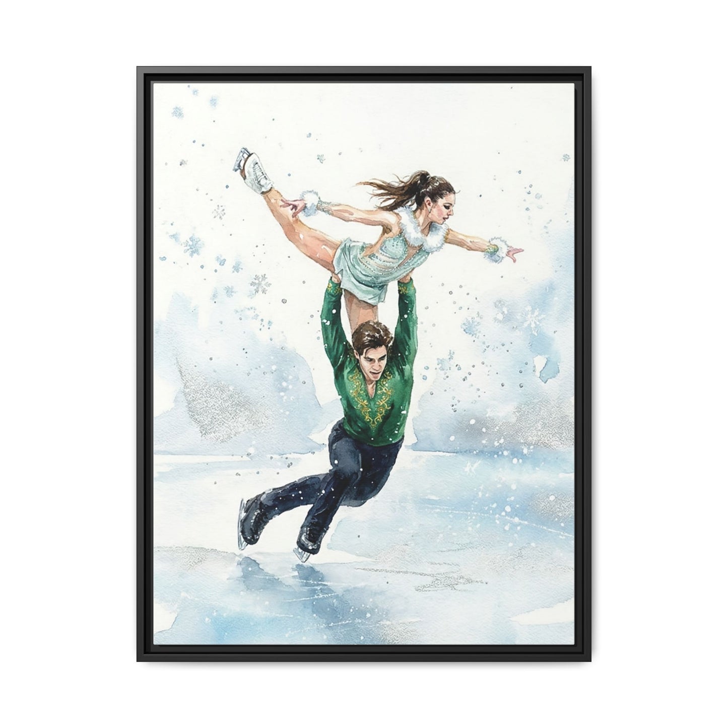 [MetDream Exclusive] "Winter Symphony" Premium Framed Canvas