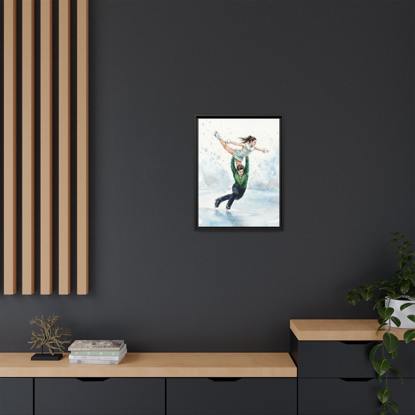 [MetDream Exclusive] "Winter Symphony" Premium Framed Canvas