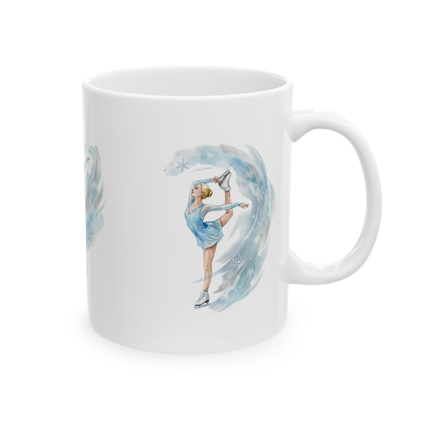 [MetDream Exclusive] "Crisp Morning Ice" Premium Watercolor Mug
