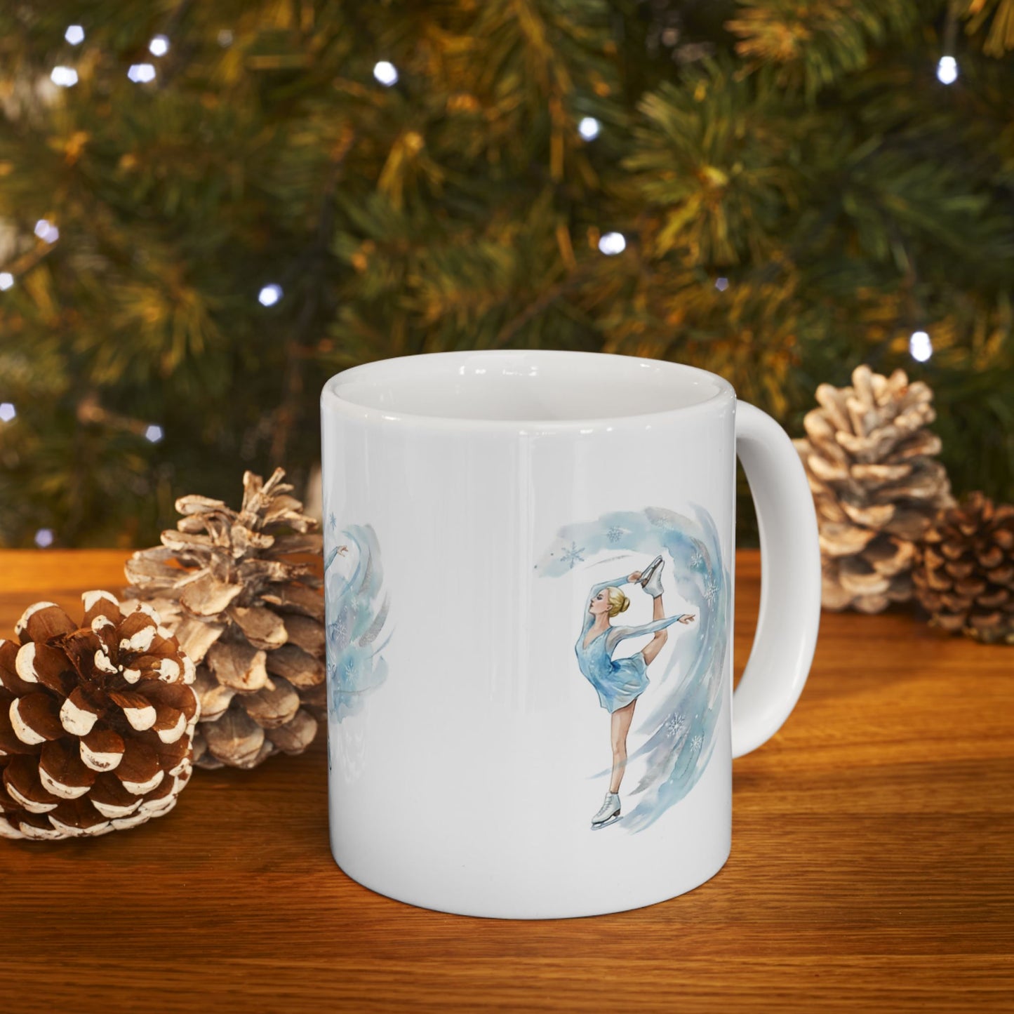 [MetDream Exclusive] "Crisp Morning Ice" Premium Watercolor Mug