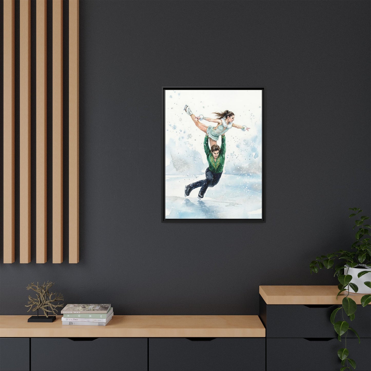 [MetDream Exclusive] "Winter Symphony" Premium Framed Canvas