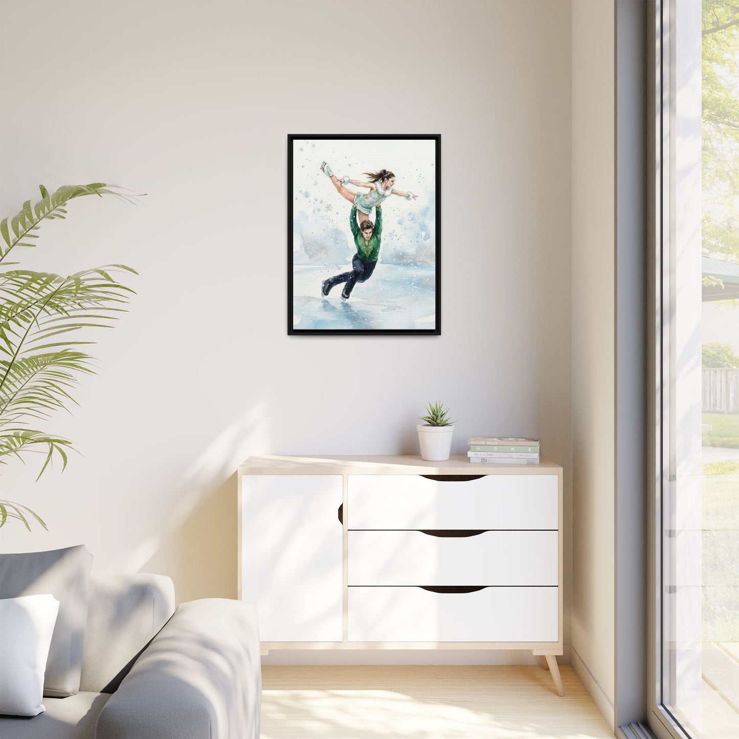 [MetDream Exclusive] "Winter Symphony" Premium Framed Canvas