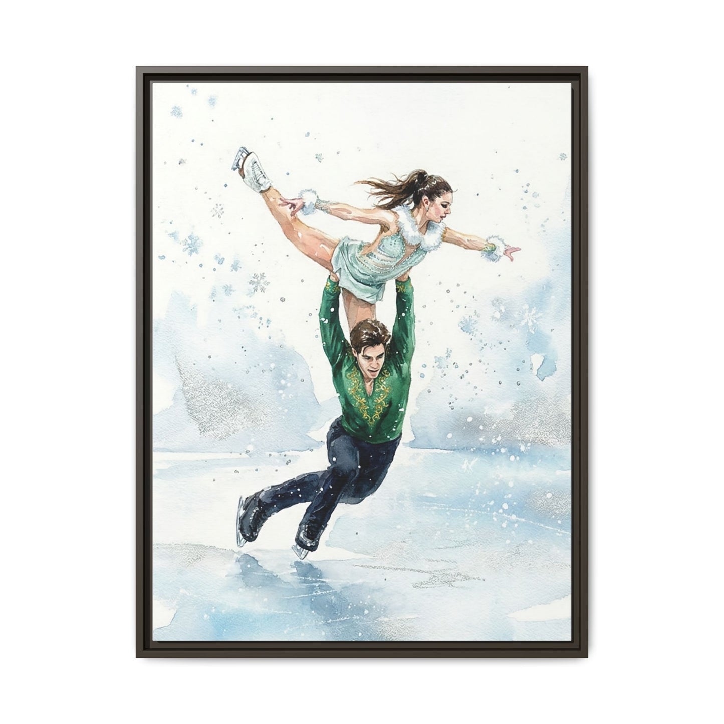 [MetDream Exclusive] "Winter Symphony" Premium Framed Canvas