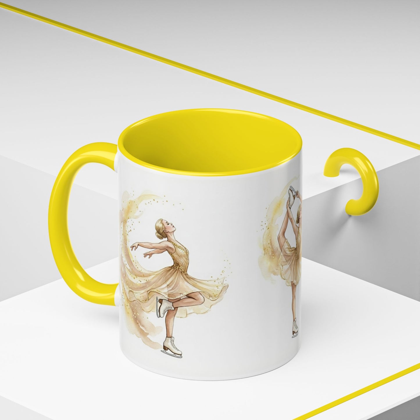[MetDream Exclusive] "Golden Champion" Premium Two-Tone Accent Mug