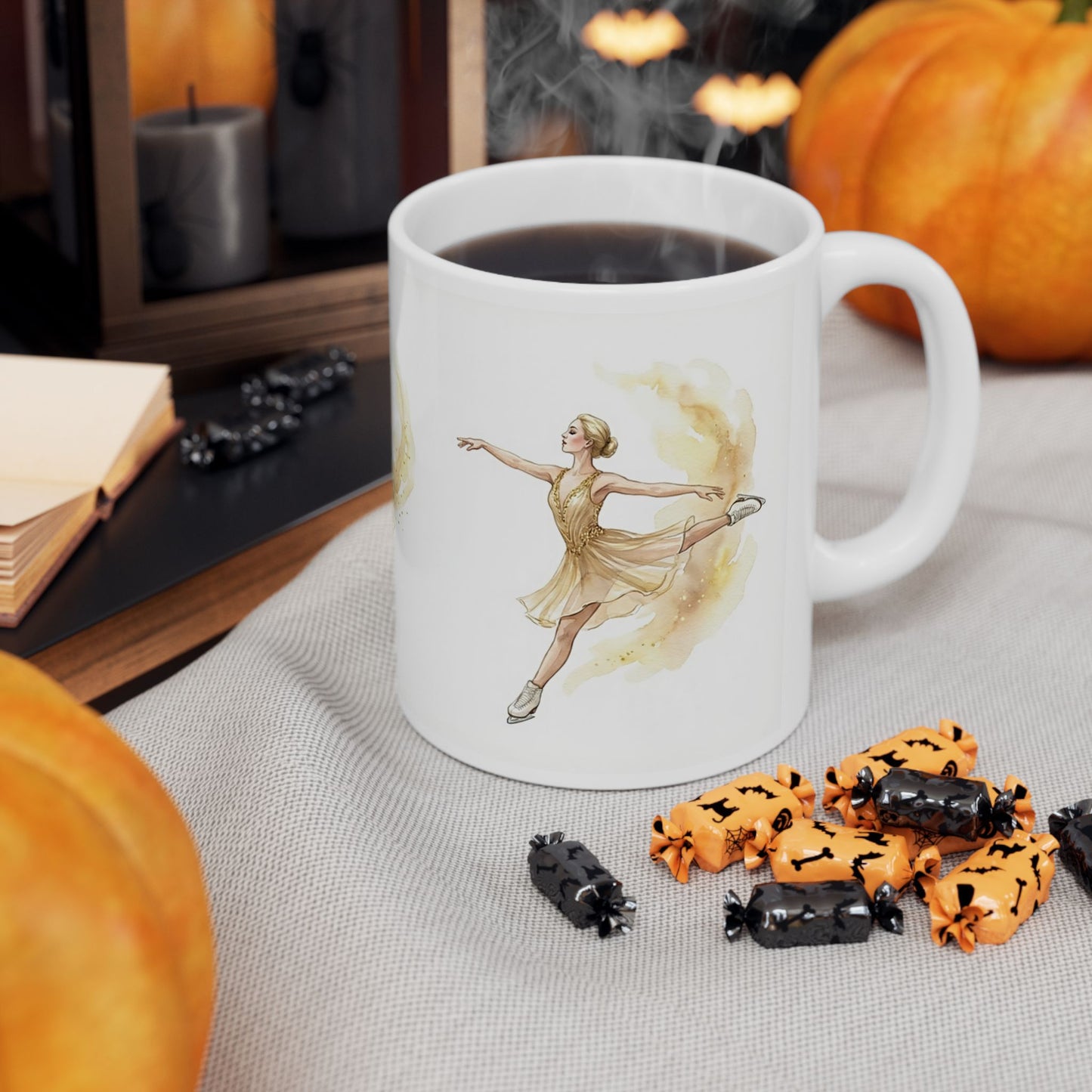 [MetDream Exclusive] "Golden Champion" Premium Watercolor Mug