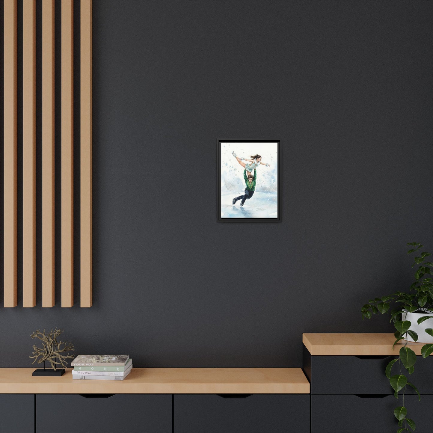 [MetDream Exclusive] "Winter Symphony" Premium Framed Canvas