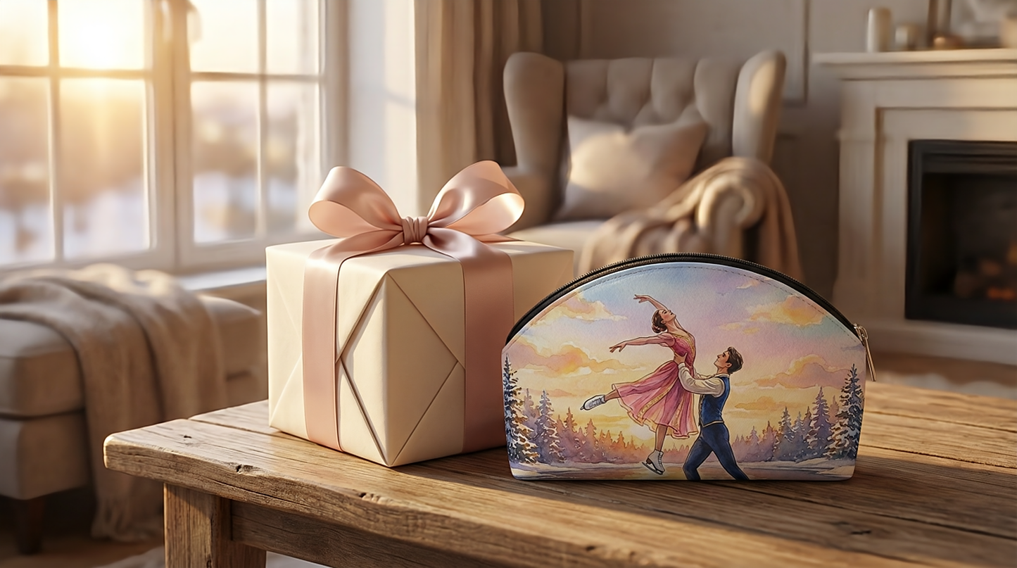 [MetDream Exclusive] "Sunset Glow" Vegan Leather Makeup Bag